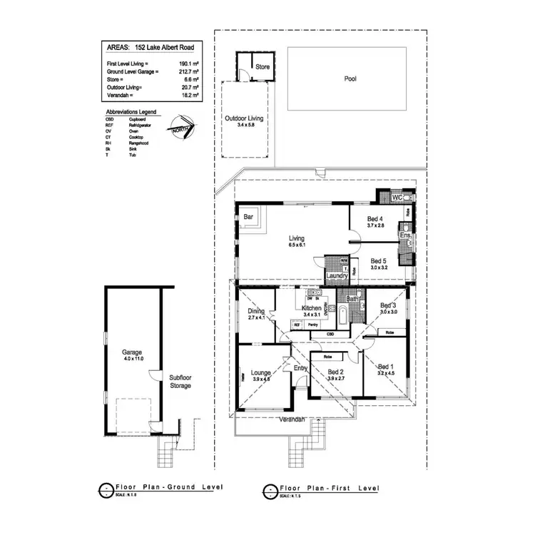 Floorplan of Homely house listing, 152 Lake Albert Road, Kooringal NSW 2650