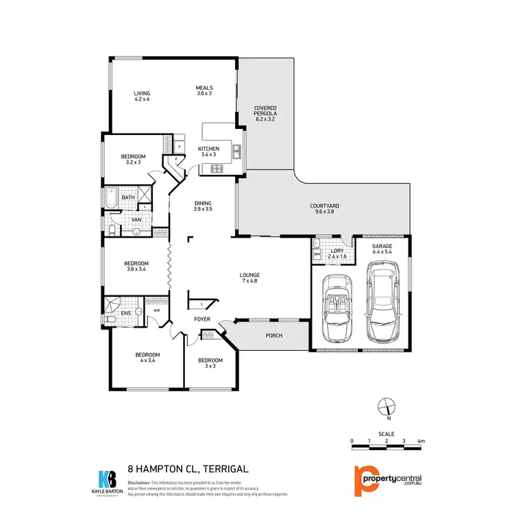 Floorplan of Homely house listing, 8 Hampton Close, Terrigal NSW 2260
