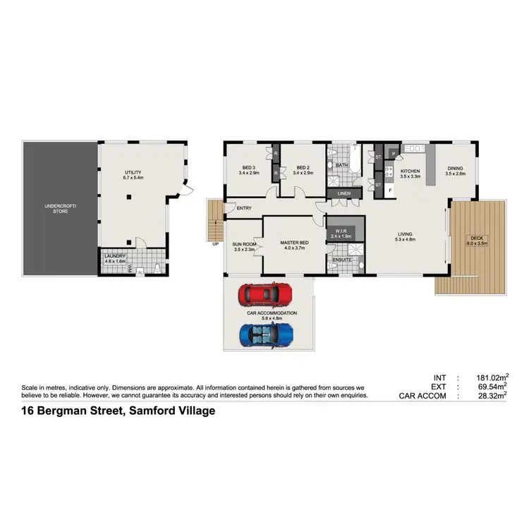 Floorplan of Homely house listing, 16 Bergman Street, Samford Village QLD 4520