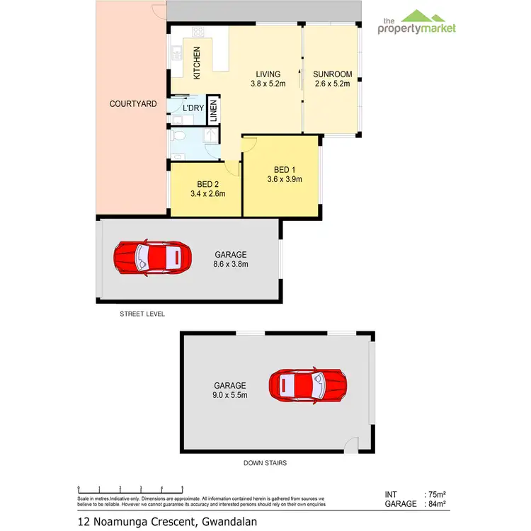 Floorplan of Homely house listing, 12 Noamunga Crescent, Gwandalan NSW 2259