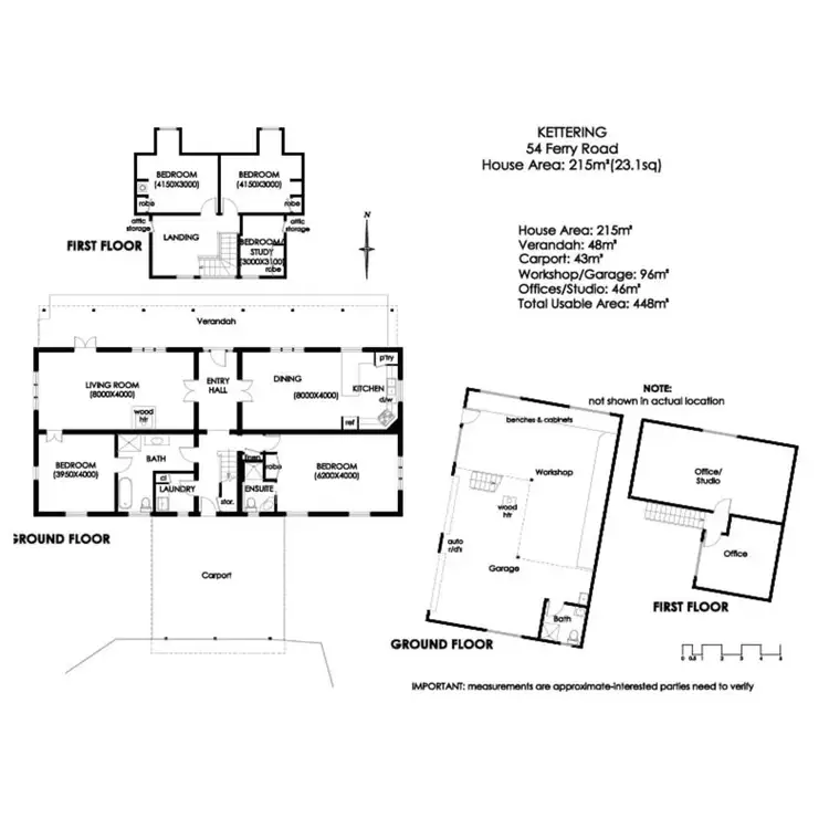 Floorplan of Homely house listing, 54 Ferry Road, Kettering TAS 7155
