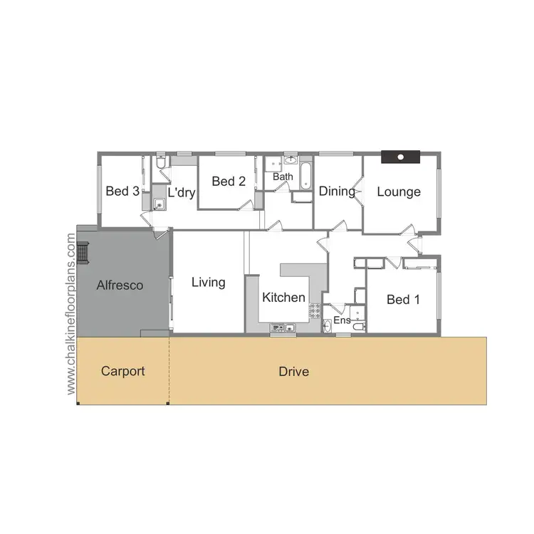 Floorplan of Homely house listing, 2/8 Templeton Street, Wangaratta VIC 3677