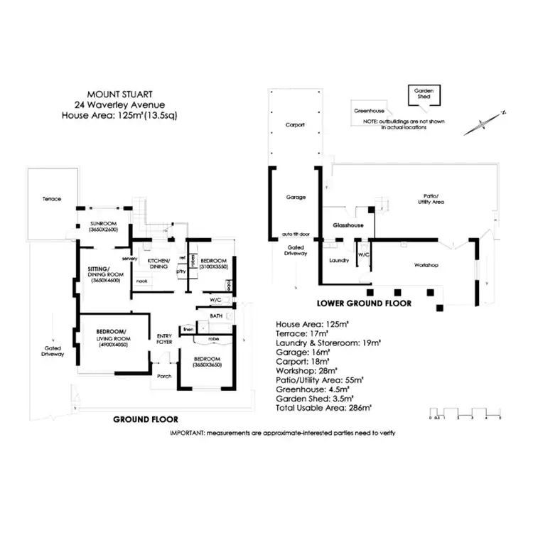 Floorplan of Homely house listing, 24 Waverley Avenue, Mount Stuart TAS 7000