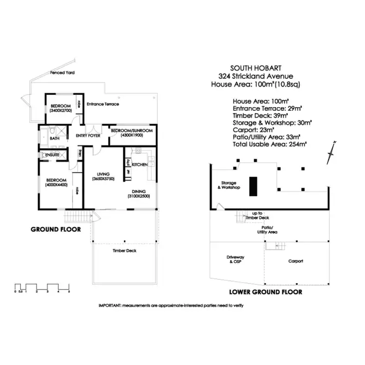 Floorplan of Homely house listing, 324 Strickland Avenue, South Hobart TAS 7004