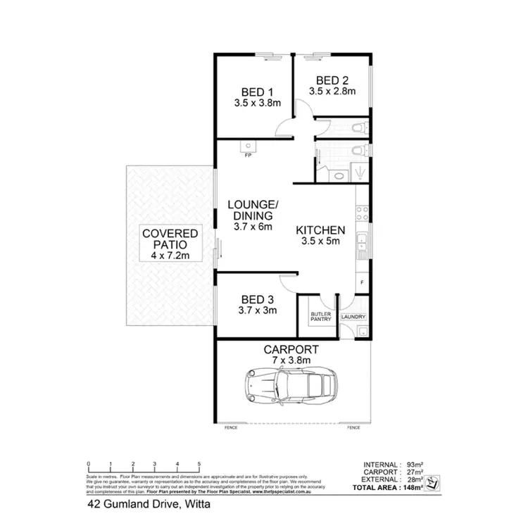 Floorplan of Homely house listing, 42 Gumland Drive, Witta QLD 4552