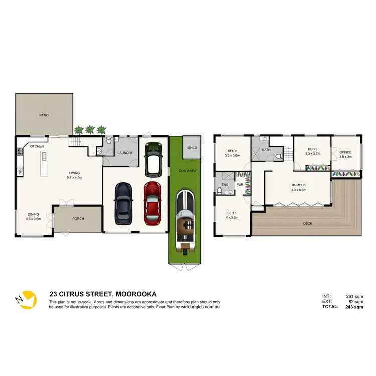 Floorplan of Homely house listing, 23 Citrus Street, Moorooka QLD 4105