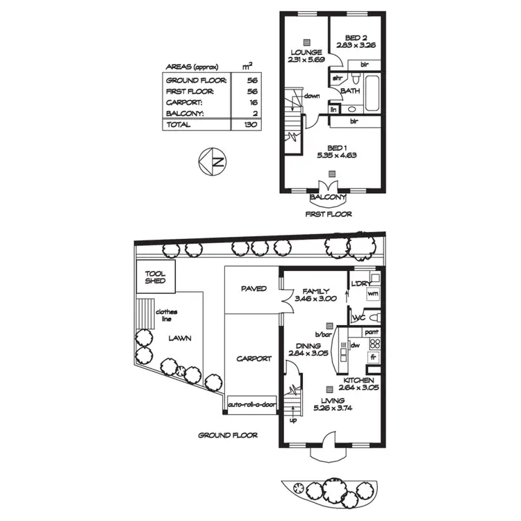 Floorplan of Homely house listing, 7/4 Cowell Place, Mile End SA 5031