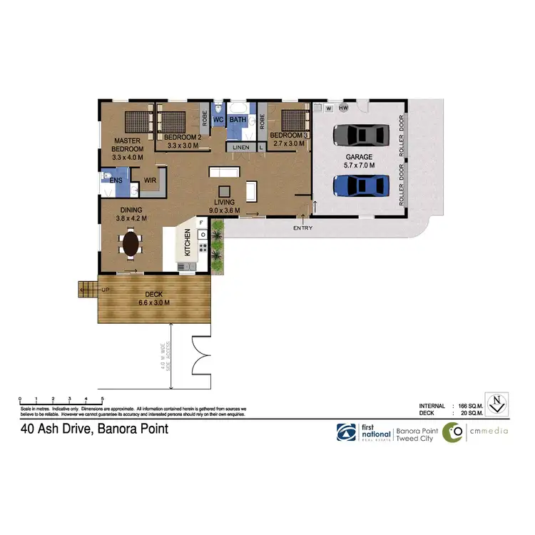 Floorplan of Homely house listing, 40 Ash Drive, Banora Point NSW 2486