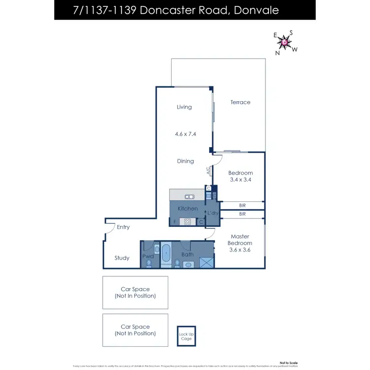 Floorplan of Homely unit listing, 7/1137-1139 Doncaster Road, Donvale VIC 3111