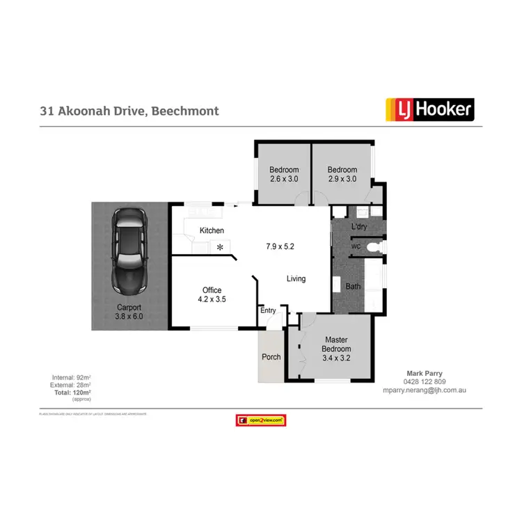 Floorplan of Homely house listing, 31-35 Akoonah Drive, Beechmont QLD 4211