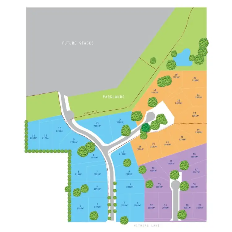 Floorplan of Homely land listing, LOT 9 Stockmans Drive, Mansfield VIC 3722