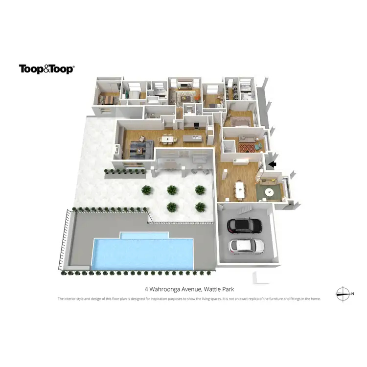 Floorplan of Homely house listing, 4 Wahroonga Avenue, Wattle Park SA 5066