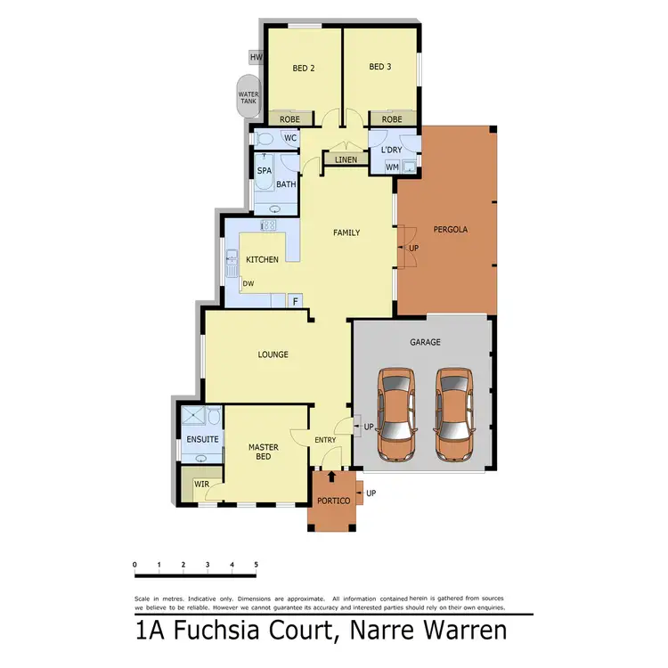 Floorplan of Homely house listing, 1A Fuchsia Court, Narre Warren VIC 3805