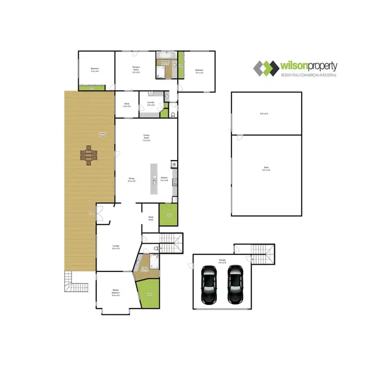 Floorplan of Homely house listing, 22 Cashmere Drive, Traralgon South VIC 3844