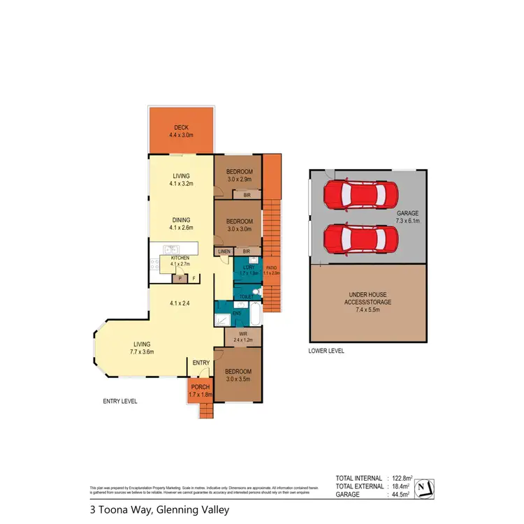 Floorplan of Homely house listing, 3 Toona Way, Glenning Valley NSW 2261