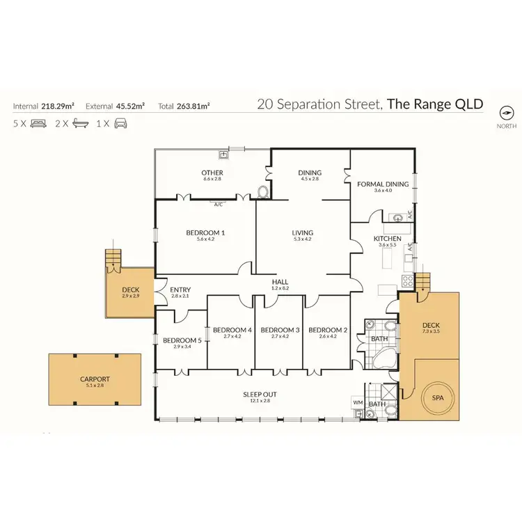 Floorplan of Homely house listing, 20 Separation Street, Allenstown QLD 4700