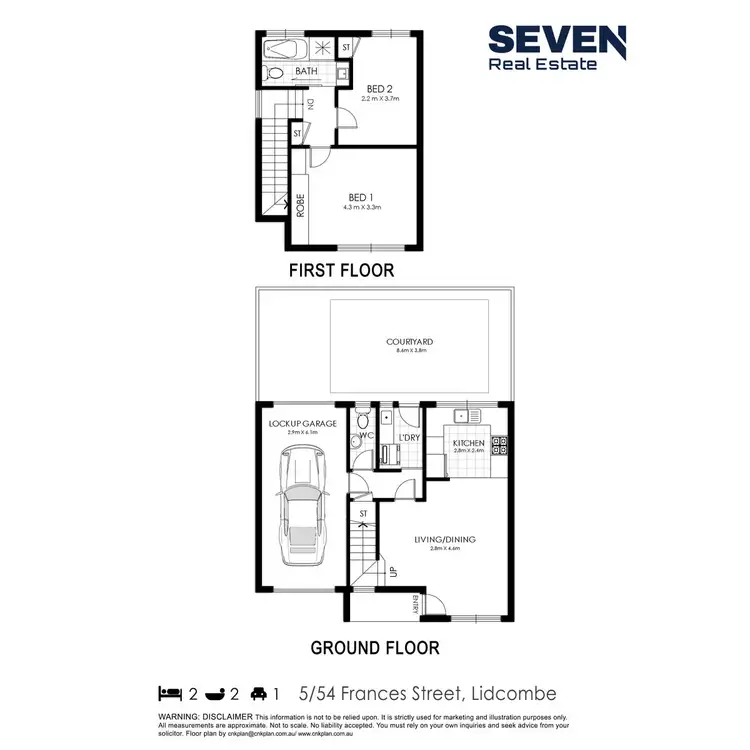 Floorplan of Homely townhouse listing, 5/54-56 Frances Street, Lidcombe NSW 2141