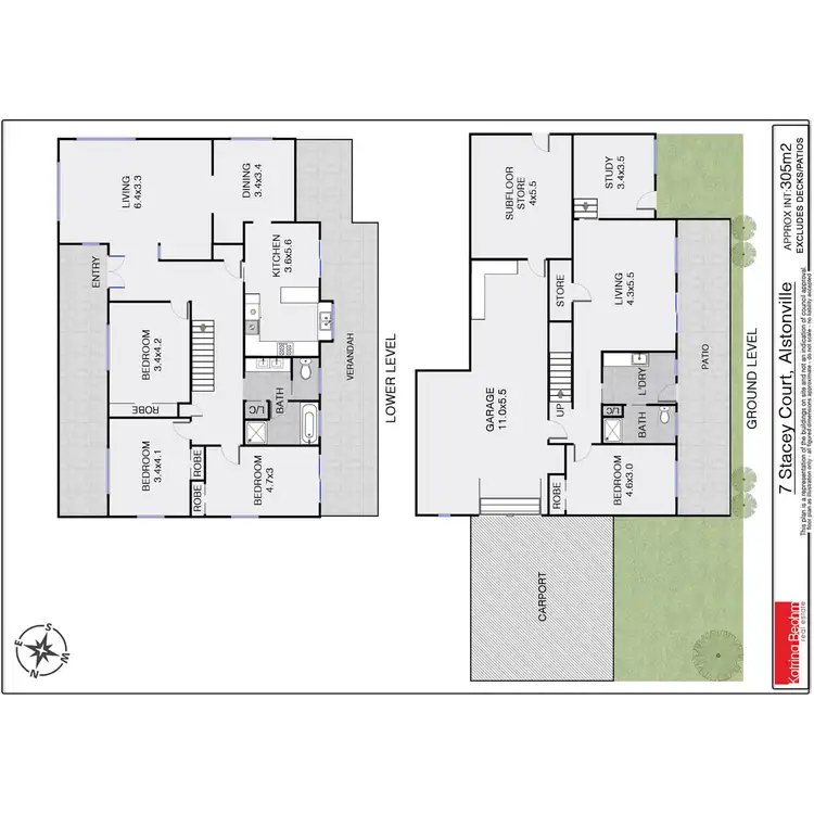 Floorplan of Homely house listing, 7 Stacey Court, Alstonville NSW 2477