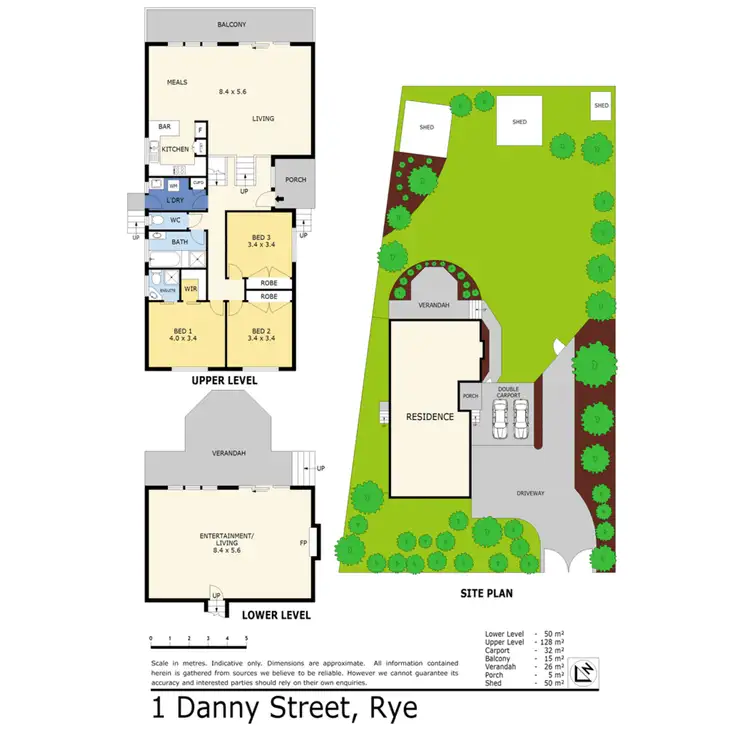 Floorplan of Homely house listing, 1 Danny Street, Rye VIC 3941