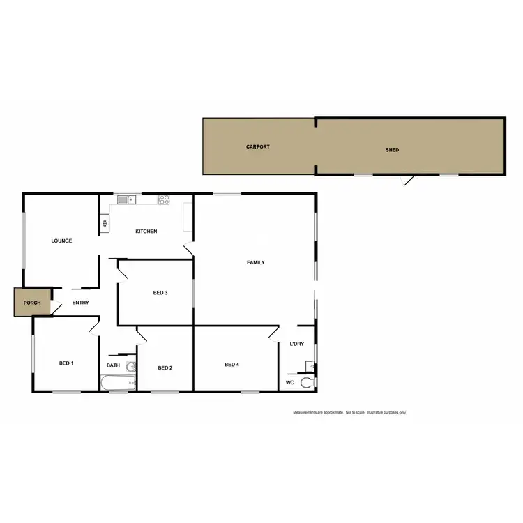 Floorplan of Homely house listing, 11 Happy Valley Road, Ovens VIC 3738