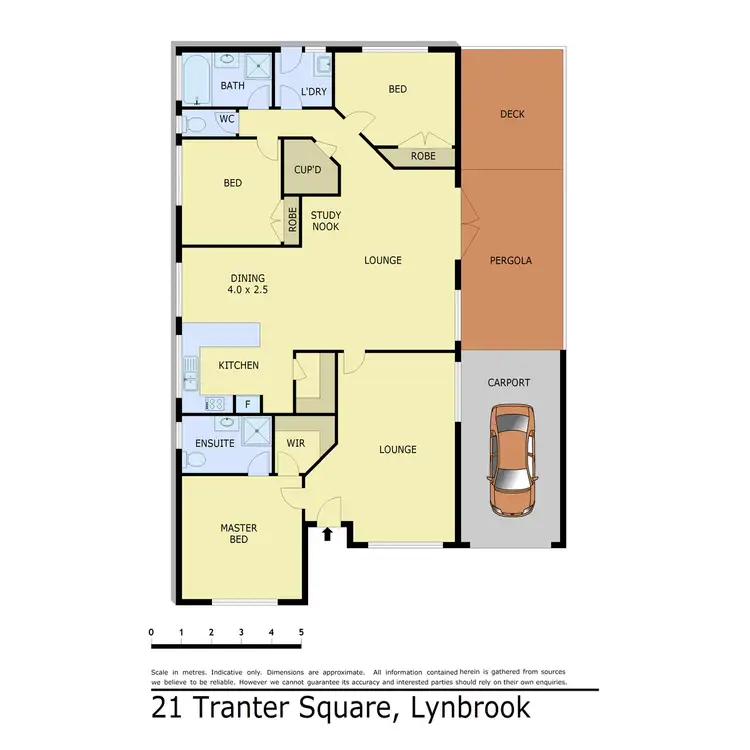 Floorplan of Homely house listing, 21 Tranter Square, Lynbrook VIC 3975