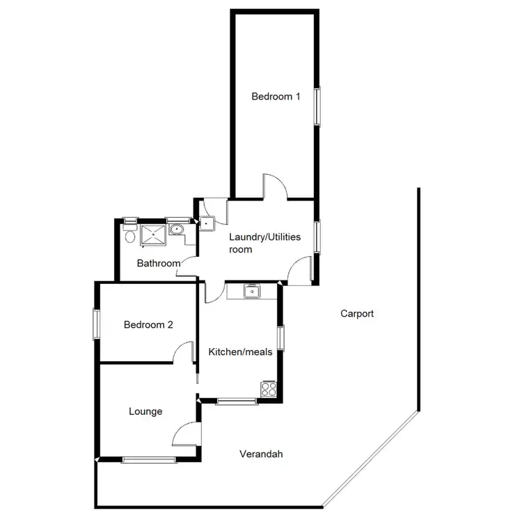 Floorplan of Homely house listing, 16 Engelsman Road, Stirling North SA 5710