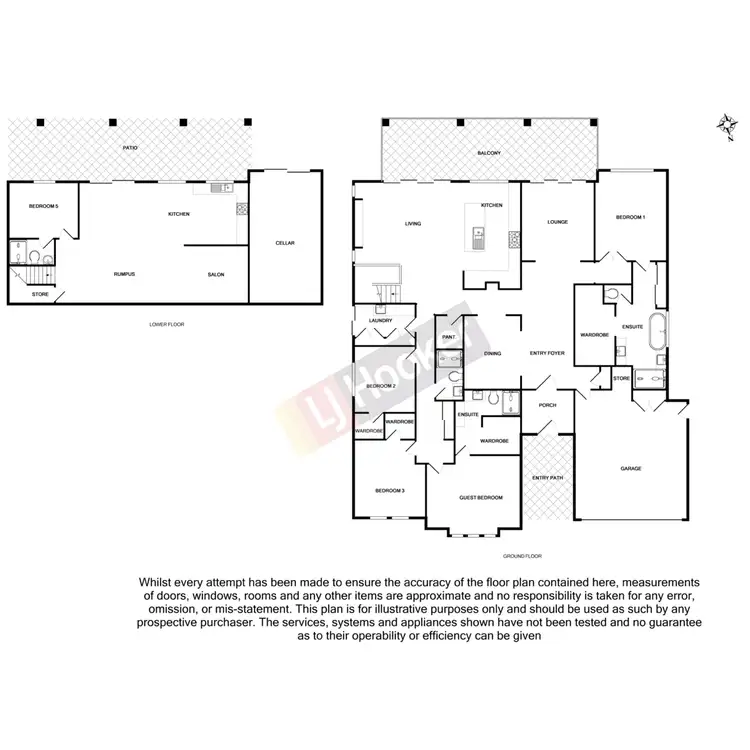 Floorplan of Homely house listing, 44 The Crescent, Underwood QLD 4119