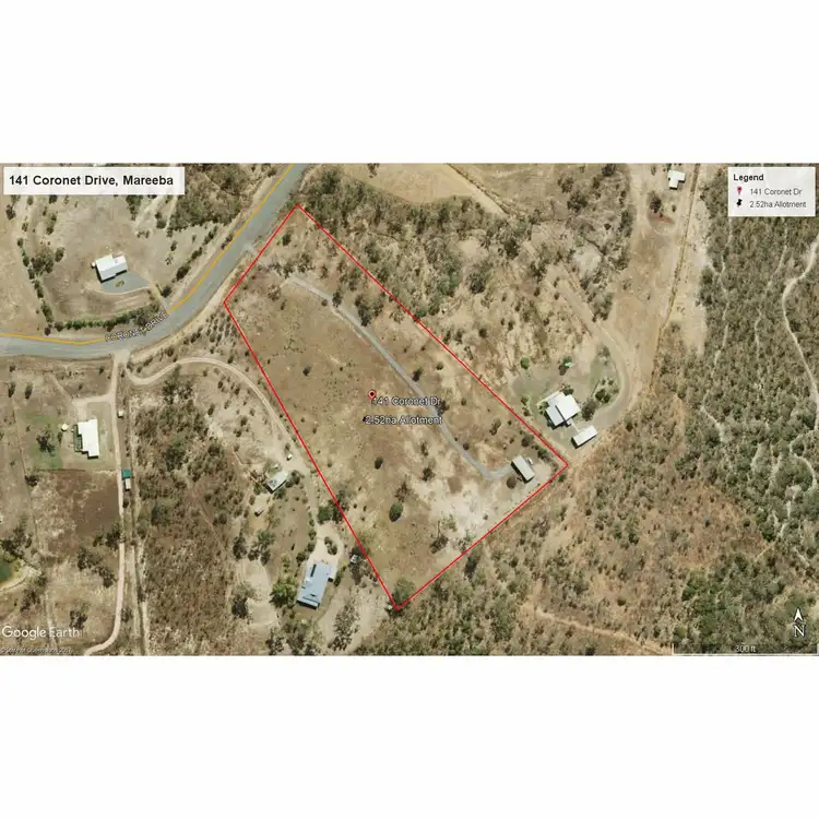 Floorplan of Homely land listing, 141 Coronet, Mareeba QLD 4880