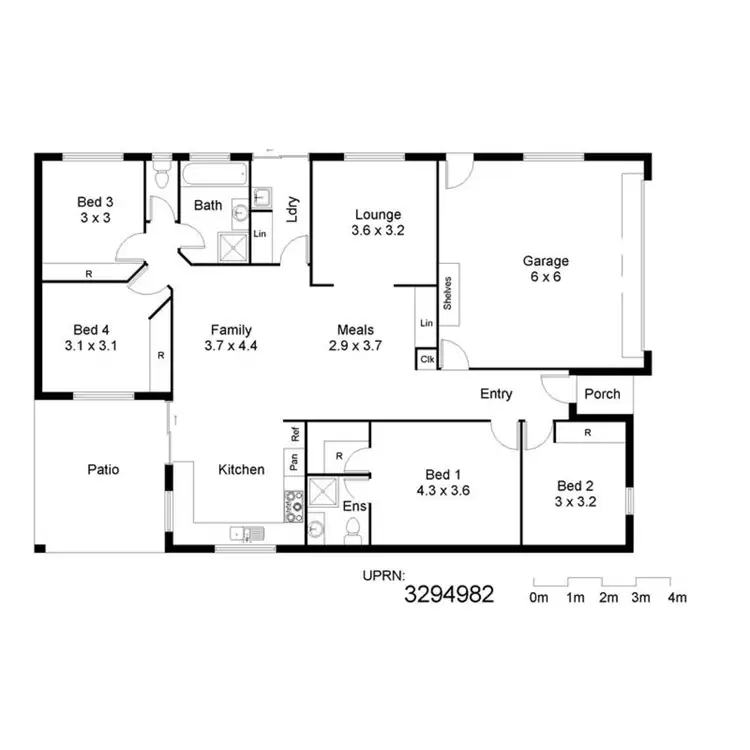 Floorplan of Homely house listing, Address available on request