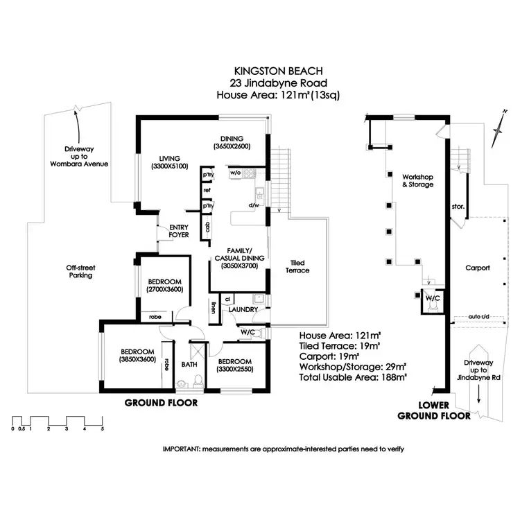 Floorplan of Homely house listing, 23 Jindabyne Road, Kingston Beach TAS 7050