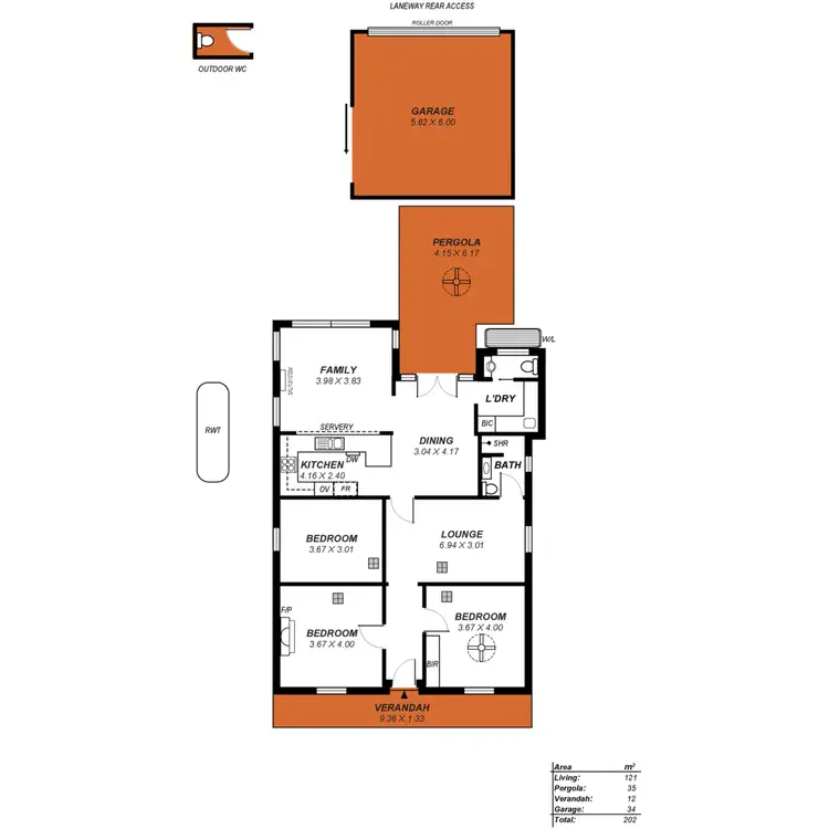 Floorplan of Homely house listing, 18 Union Street, Beulah Park SA 5067