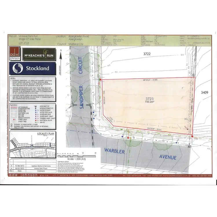 Floorplan of Homely land listing, 2 Sandpiper Circuit, Aberglasslyn NSW 2320