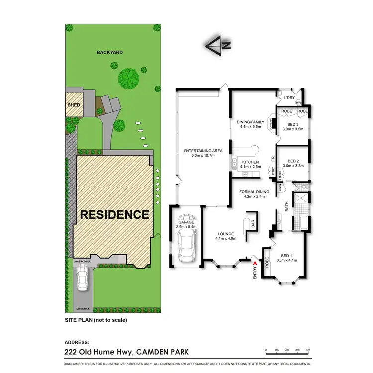 Floorplan of Homely house listing, 222 Old Hume Highway, Camden South NSW 2570