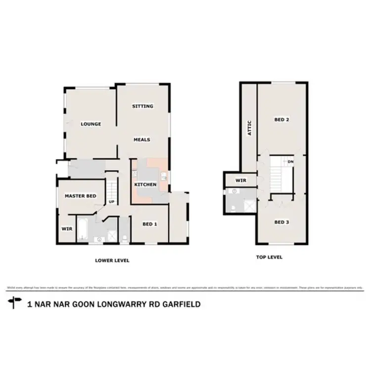 Floorplan of Homely house listing, 1 Nar Nar Goon / Longwarry Road, Garfield VIC 3814