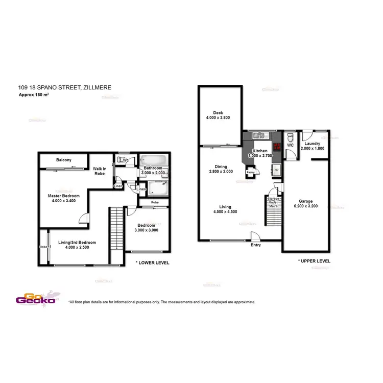 Floorplan of Homely townhouse listing, 109/18 Spano Street, Zillmere QLD 4034