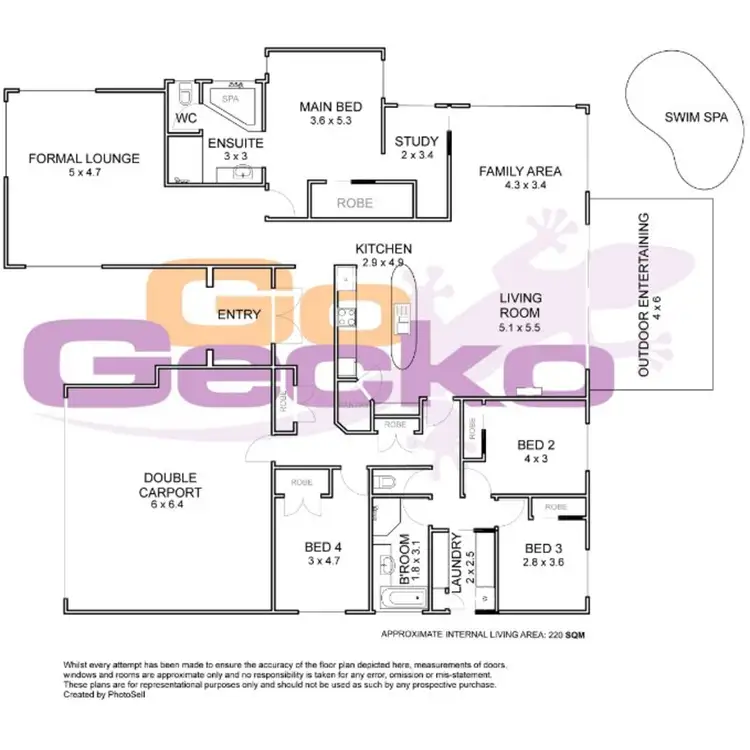 Floorplan of Homely house listing, 28 Utah Place, Parkinson QLD 4115