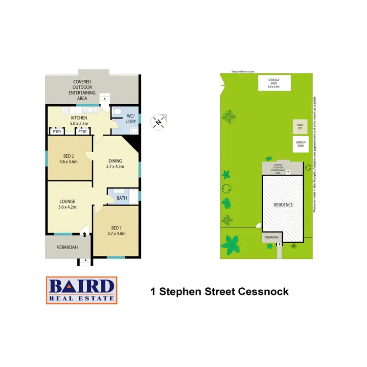 Floorplan of Homely house listing, 1 Stephen Street, Cessnock NSW 2325