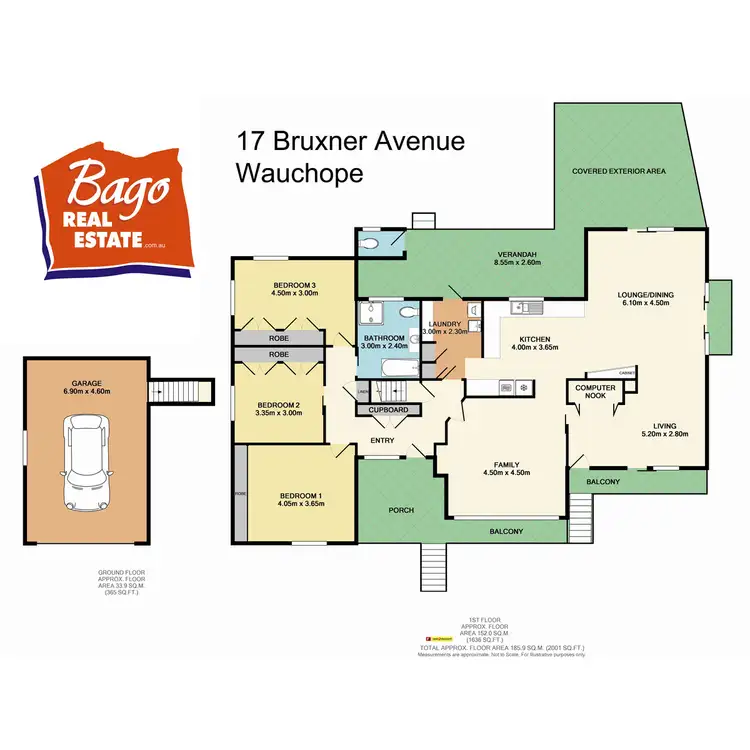 Floorplan of Homely house listing, 17 Bruxner Avenue, Wauchope NSW 2446