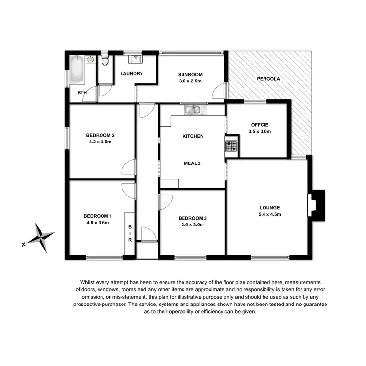 Floorplan of Homely house listing, 22 Umpherston Street, Mount Gambier SA 5290