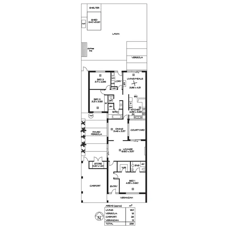 Floorplan of Homely house listing, 32B Northgate Street, Unley Park SA 5061