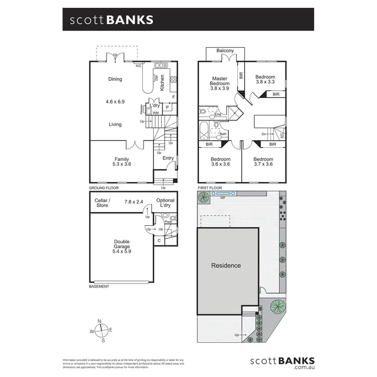 Floorplan of Homely house listing, 21/1-5 Maraquita Grove, Hawthorn East VIC 3123