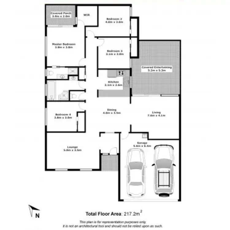 Floorplan of Homely house listing, 15 Vienne Court, Springfield QLD 4300