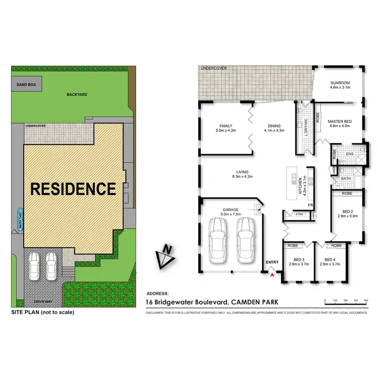Floorplan of Homely house listing, 16 Bridgewater Boulevard, Camden Park NSW 2570