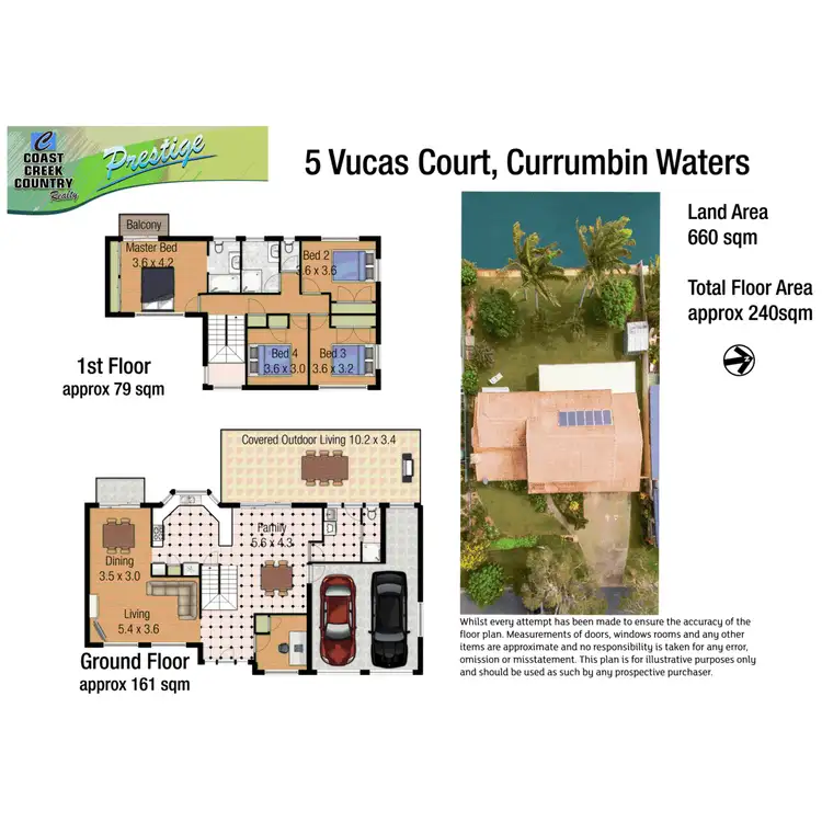 Floorplan of Homely house listing, 5 Vucas Court, Currumbin Waters QLD 4223