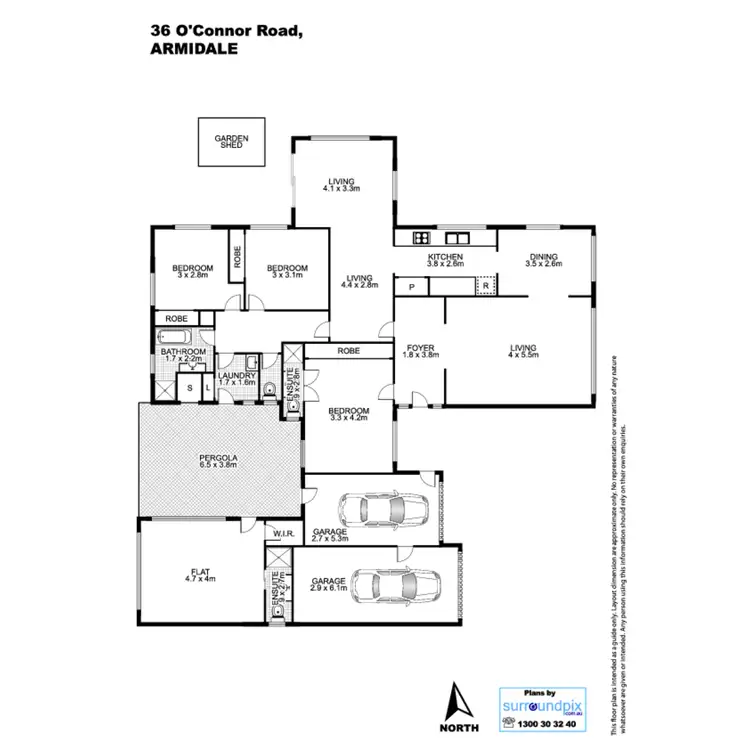 Floorplan of Homely house listing, 36 O'Connor Road, Armidale NSW 2350