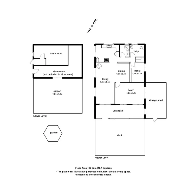 Floorplan of Homely house listing, 230a Monbulk Road, The Patch VIC 3792