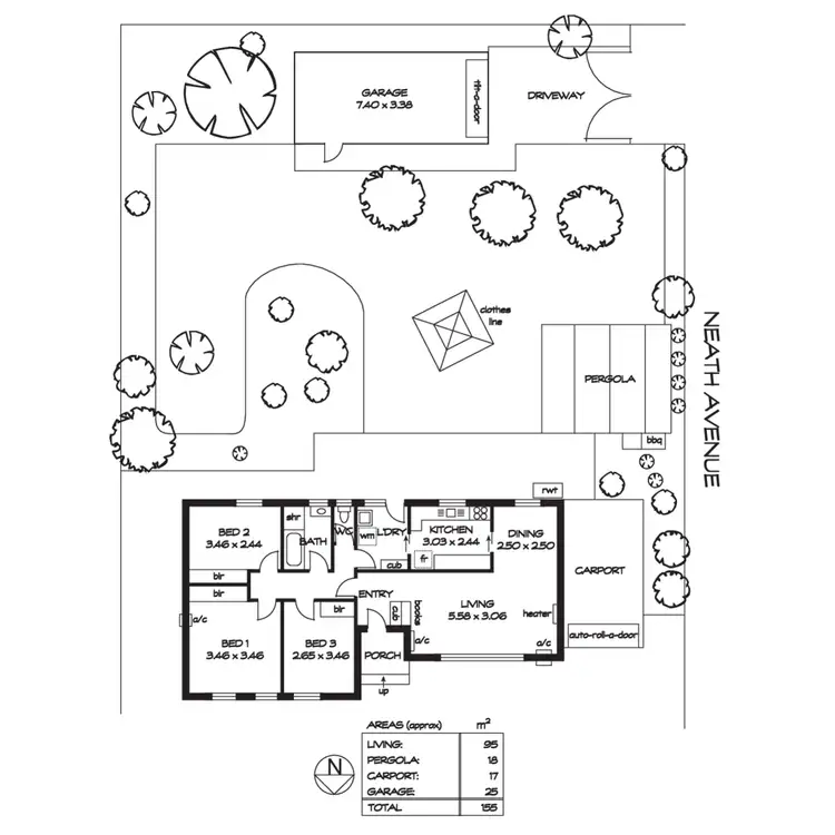 Floorplan of Homely house listing, 19 Clifford Street, Dover Gardens SA 5048