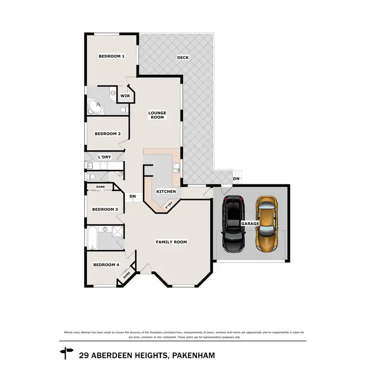 Floorplan of Homely house listing, 29 Aberdeen Heights, Pakenham VIC 3810