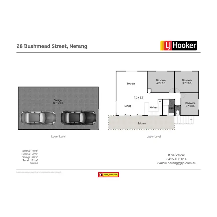 Floorplan of Homely house listing, 28 Bushmead Street, Nerang QLD 4211