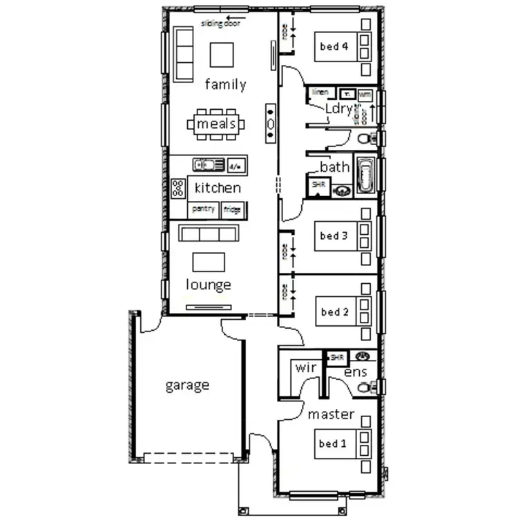 Floorplan of Homely house listing, 26 Jackaroo Street, Mernda VIC 3754